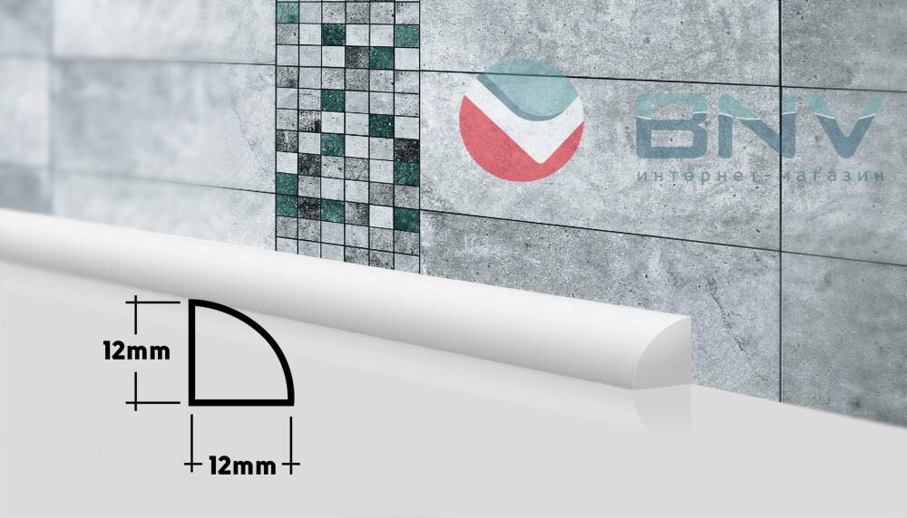 картинка Плинтус бордюр для ванной П12 от магазина Люна